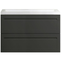 Тумба под раковину Art&Max AM-Platino-900-2C-SO-GM подвесная Серый матовый, купить, цена, заказать, магазин, доставка, скидка, промокод, купить, цена, заказать, магазин, доставка, скидка, промокод