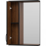 Зеркало со шкафом Misty Кедр 50 L П-Кед04050-011Л Орех Черное, купить, цена, заказать, магазин, доставка, скидка, промокод, купить, цена, заказать, магазин, доставка, скидка, промокод