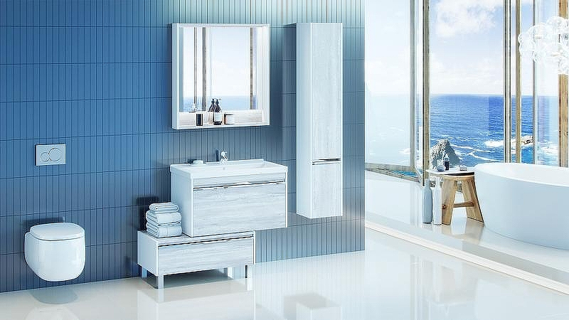 Зеркало Aquaton Капри 80 1A230402KPDA0 с подсветкой Белое Бетон пайн, купить, цена, заказать, магазин, доставка, скидка, промокод, купить, цена, заказать, магазин, доставка, скидка, промокод