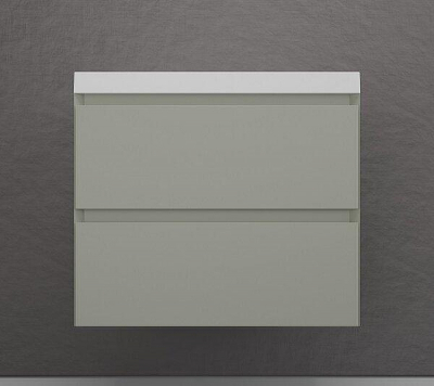 Тумба под раковину Style Line Манхэттен 70 ЛС-00002364 подвесная цвет Олива