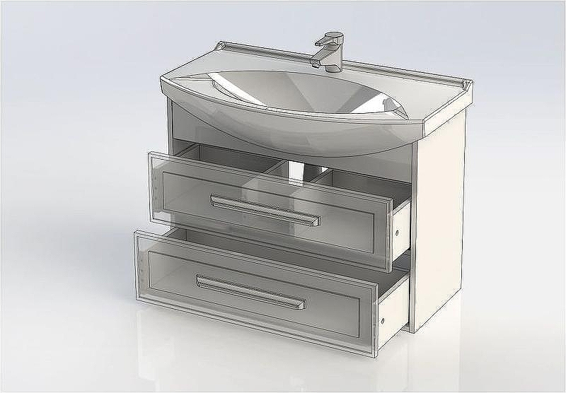 Тумба под раковину Aquanet Остин 85 200908 подвесная Белый глянец Дуб кантербери, купить, цена, заказать, магазин, доставка, скидка, промокод, купить, цена, заказать, магазин, доставка, скидка, промокод