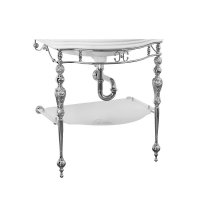 Консоль под раковину Migliore Bella 73 20710 цвет Хром, купить, цена, заказать, магазин, доставка, скидка, промокод, купить, цена, заказать, магазин, доставка, скидка, промокод