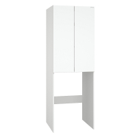 Шкаф пенал Onika Милтон 67 306702 над стиральной машиной цвет Белый, купить, цена, заказать, магазин, доставка, скидка, промокод, купить, цена, заказать, магазин, доставка, скидка, промокод