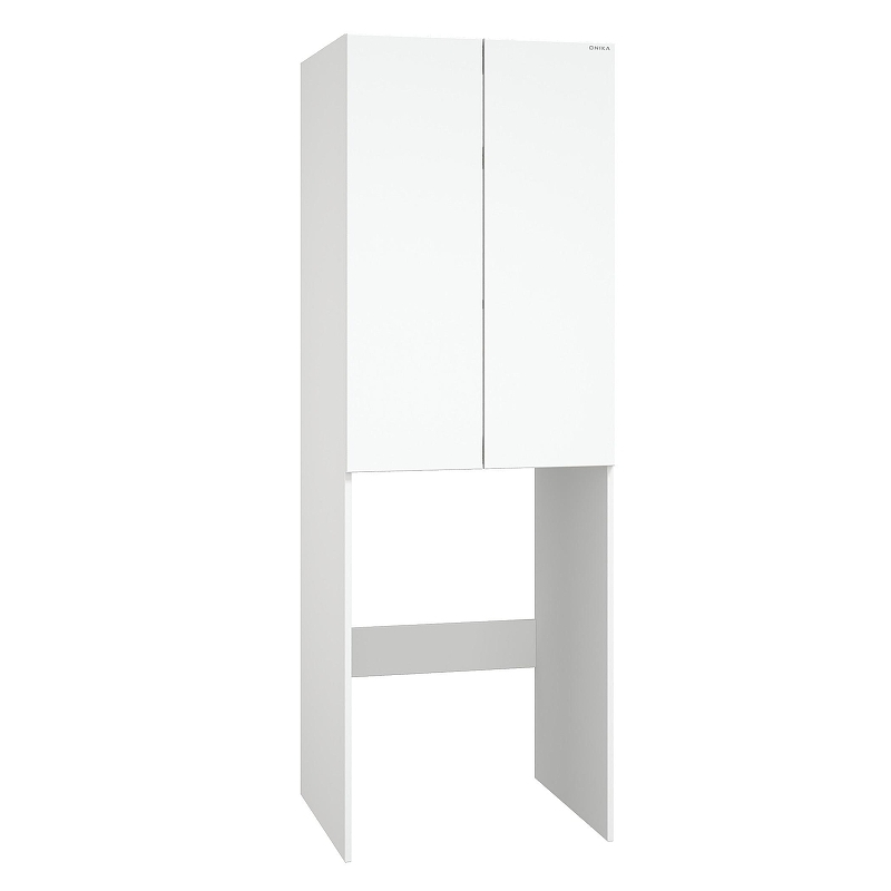 Шкаф пенал Onika Милтон 67 306702 над стиральной машиной цвет Белый, купить, цена, заказать, магазин, доставка, скидка, промокод, купить, цена, заказать, магазин, доставка, скидка, промокод