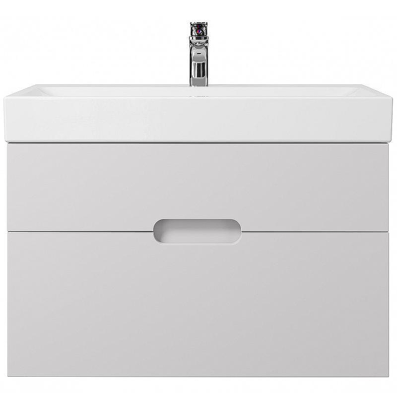 Тумба под раковину Creto Malibu 80 7-1078W подвесная Белая, купить, цена, заказать, магазин, доставка, скидка, промокод, купить, цена, заказать, магазин, доставка, скидка, промокод