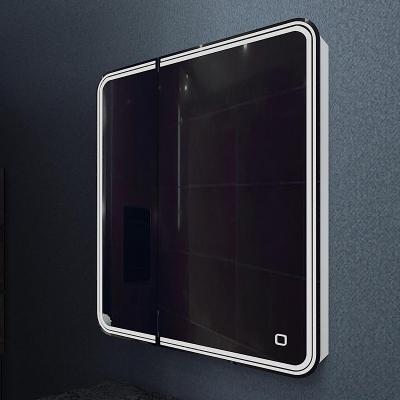 Зеркальный шкаф Mixline Адриана 70 R 547055 с подсветкой цвет Белый