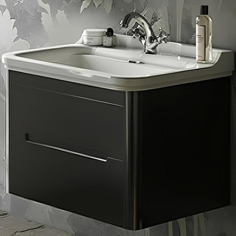 Тумба под раковину Kerasan Waldorf 74 925631 подвесная Nero matt, купить, цена, заказать, магазин, доставка, скидка, промокод, купить, цена, заказать, магазин, доставка, скидка, промокод