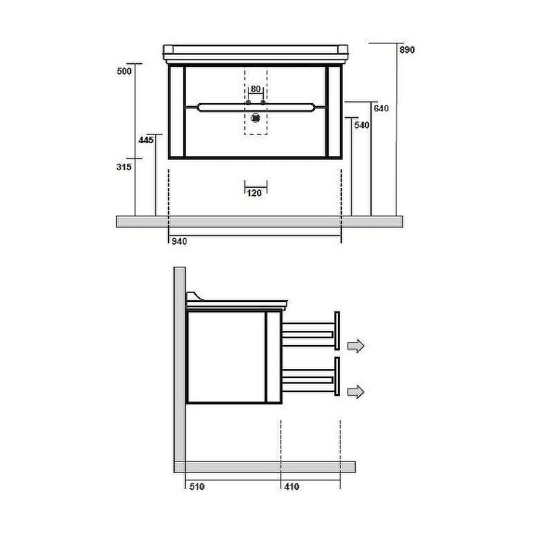 Тумба под раковину Kerasan Waldorf 74 925631 подвесная Nero matt, купить, цена, заказать, магазин, доставка, скидка, промокод, купить, цена, заказать, магазин, доставка, скидка, промокод