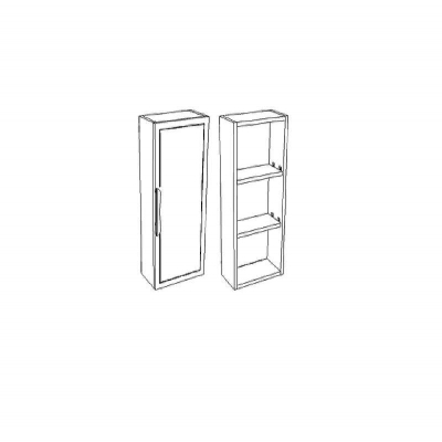 Подвесной шкаф Corozo Монро 30 SD-00000679 Белый