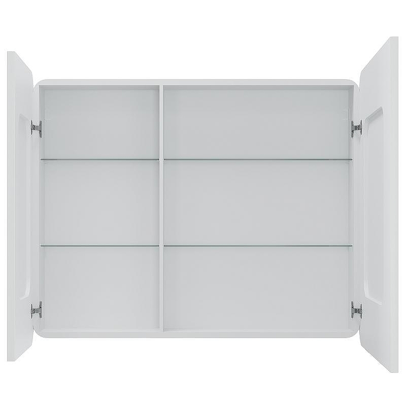 Зеркальный шкаф Creto Eles 100 20-1000800WH с подсветкой Белый, купить, цена, заказать, магазин, доставка, скидка, промокод, купить, цена, заказать, магазин, доставка, скидка, промокод