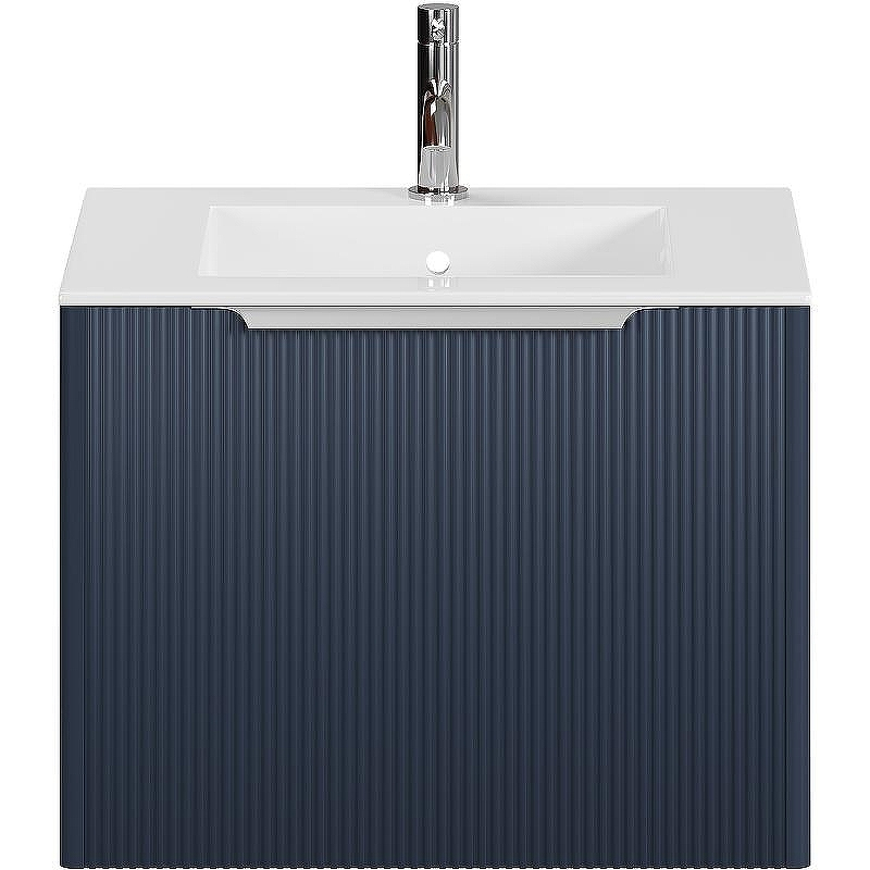 Тумба под раковину Creto Luna 60 17-Bl60 подвесная Blue, купить, цена, заказать, магазин, доставка, скидка, промокод, купить, цена, заказать, магазин, доставка, скидка, промокод