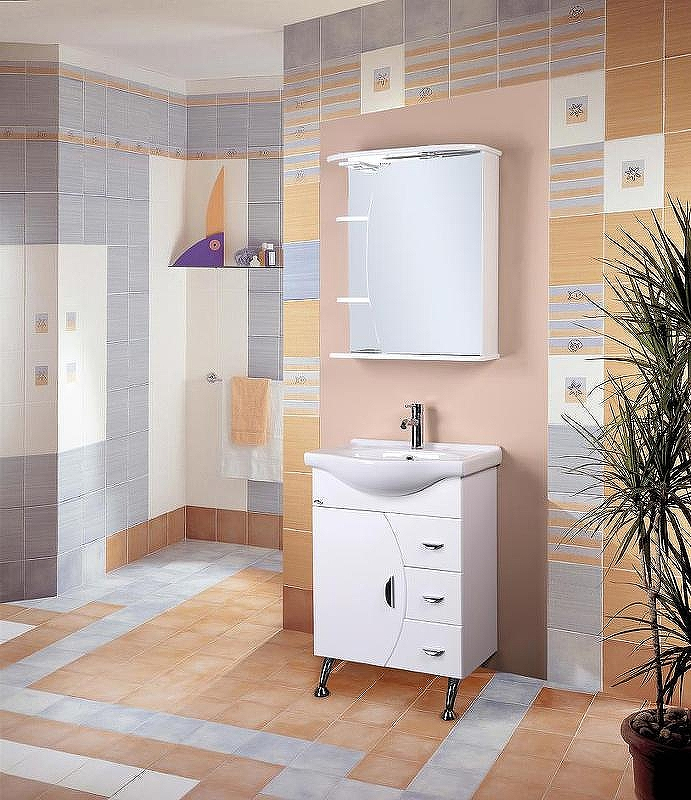 Зеркальный шкаф Onika Луна 60.01 R 206014 с подсветкой Белый, купить, цена, заказать, магазин, доставка, скидка, промокод, купить, цена, заказать, магазин, доставка, скидка, промокод