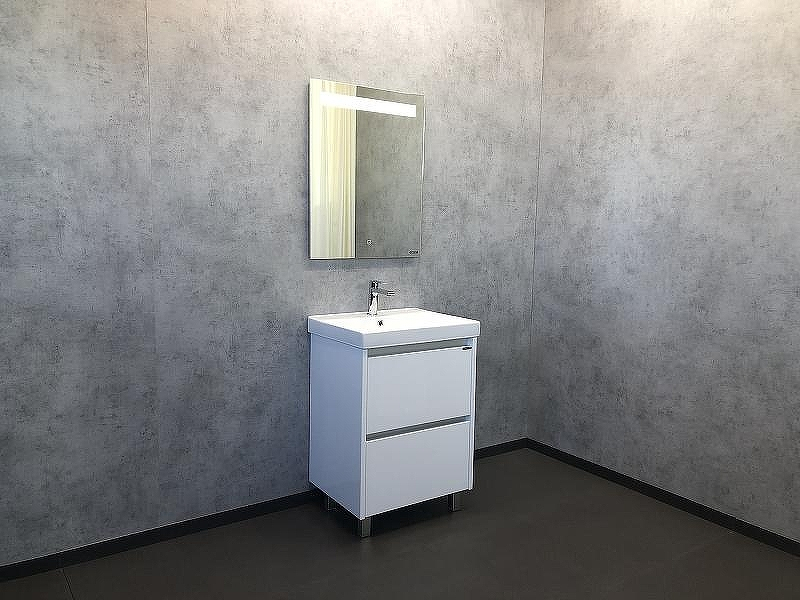 Тумба с раковиной Comforty Дублин 60 00004137134 Белый глянец, купить, цена, заказать, магазин, доставка, скидка, промокод, купить, цена, заказать, магазин, доставка, скидка, промокод