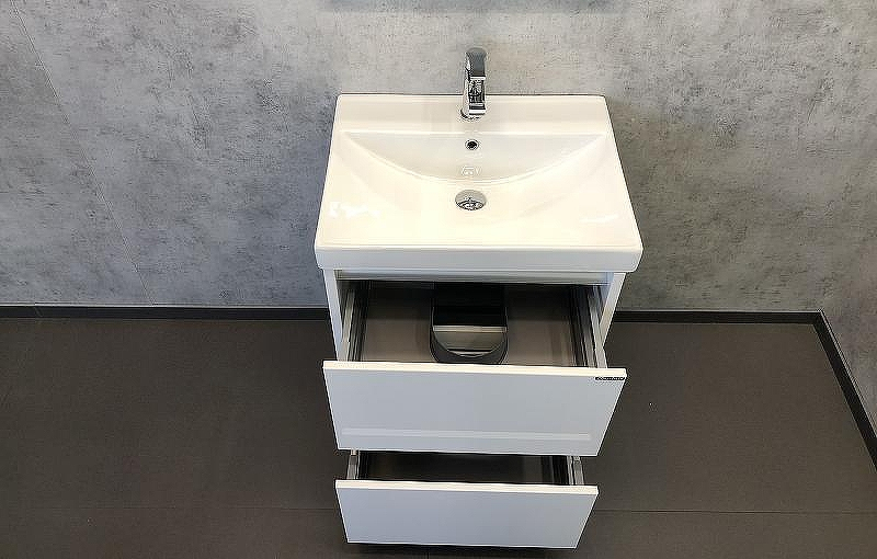 Тумба с раковиной Comforty Дублин 60 00004137134 Белый глянец, купить, цена, заказать, магазин, доставка, скидка, промокод, купить, цена, заказать, магазин, доставка, скидка, промокод