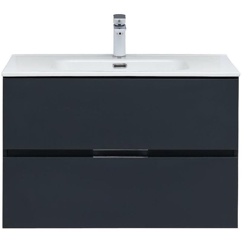 Тумба под раковину Aquanet Алвита New 80 277515 подвесная Антрацит, купить, цена, заказать, магазин, доставка, скидка, промокод, купить, цена, заказать, магазин, доставка, скидка, промокод