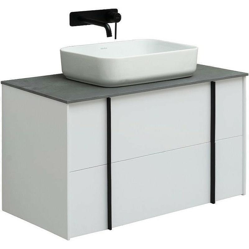 Тумба под раковину Allen Brau Reality 90 1.32006.WM подвесная Белая матовая, купить, цена, заказать, магазин, доставка, скидка, промокод, купить, цена, заказать, магазин, доставка, скидка, промокод