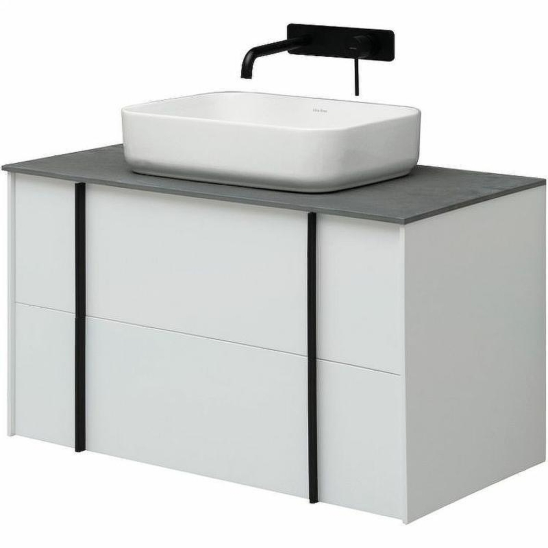 Тумба под раковину Allen Brau Reality 90 1.32006.WM подвесная Белая матовая, купить, цена, заказать, магазин, доставка, скидка, промокод, купить, цена, заказать, магазин, доставка, скидка, промокод