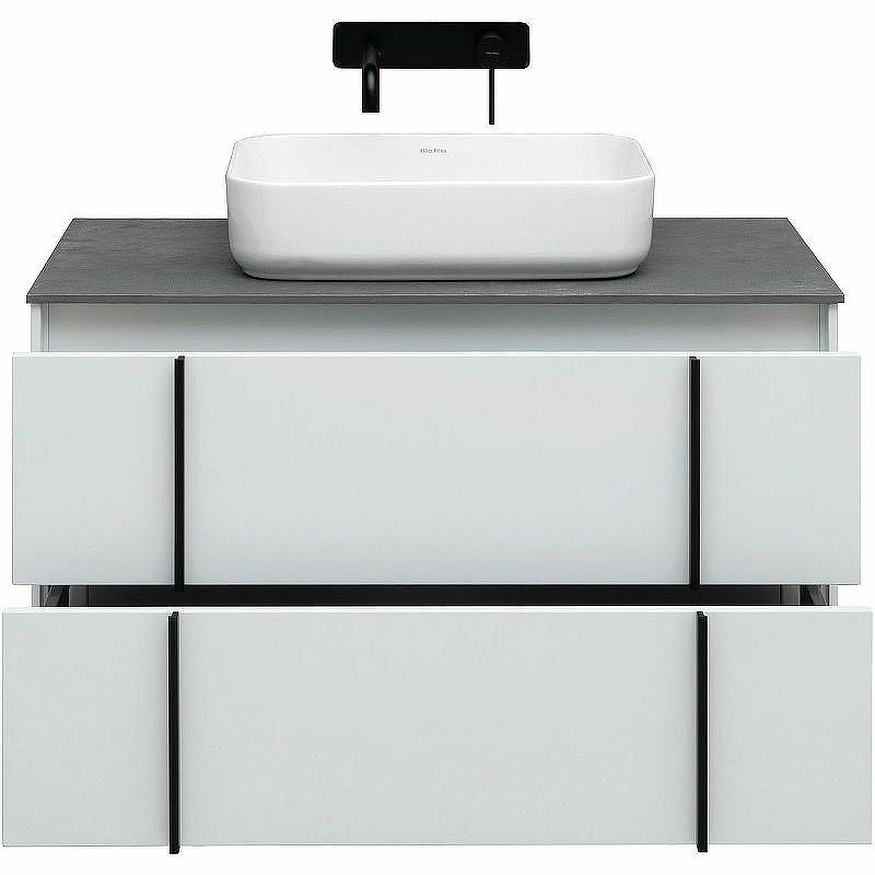 Тумба под раковину Allen Brau Reality 90 1.32006.WM подвесная Белая матовая, купить, цена, заказать, магазин, доставка, скидка, промокод, купить, цена, заказать, магазин, доставка, скидка, промокод