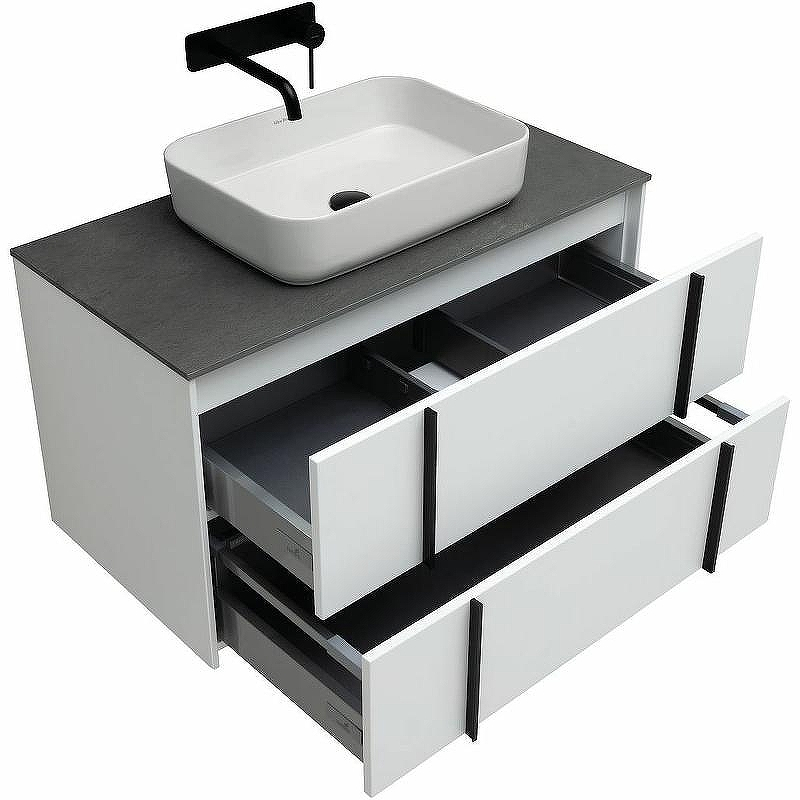 Тумба под раковину Allen Brau Reality 90 1.32006.WM подвесная Белая матовая, купить, цена, заказать, магазин, доставка, скидка, промокод, купить, цена, заказать, магазин, доставка, скидка, промокод