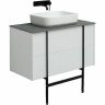 Тумба под раковину Allen Brau Reality 90 1.32006.WM подвесная Белая матовая, купить, цена, заказать, магазин, доставка, скидка, промокод, купить, цена, заказать, магазин, доставка, скидка, промокод