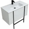 Тумба под раковину Allen Brau Reality 90 1.32006.WM подвесная Белая матовая, купить, цена, заказать, магазин, доставка, скидка, промокод, купить, цена, заказать, магазин, доставка, скидка, промокод