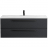 Тумба под раковину Cezares Eco 120 ECO-1200-2C-SO-GR-P подвесная Grafito, купить, цена, заказать, магазин, доставка, скидка, промокод, купить, цена, заказать, магазин, доставка, скидка, промокод