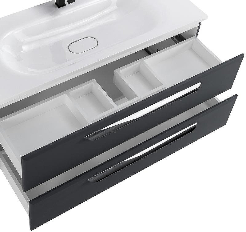 Тумба под раковину Cezares Eco 120 ECO-1200-2C-SO-GR-P подвесная Grafito, купить, цена, заказать, магазин, доставка, скидка, промокод, купить, цена, заказать, магазин, доставка, скидка, промокод