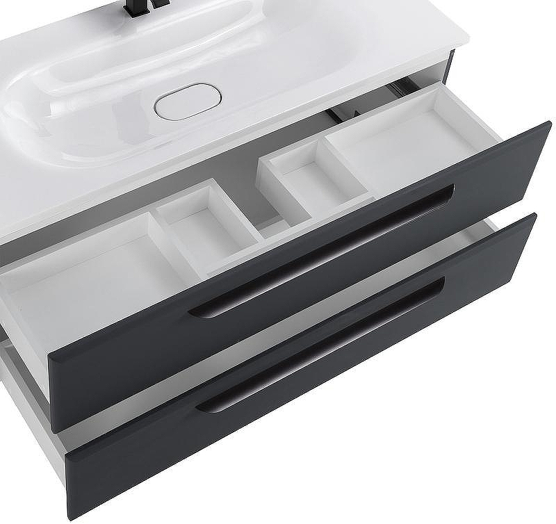 Тумба под раковину Cezares Eco 120 ECO-1200-2C-SO-GR-P подвесная Grafito, купить, цена, заказать, магазин, доставка, скидка, промокод, купить, цена, заказать, магазин, доставка, скидка, промокод