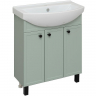 Тумба под раковину Runo Римини 75 00-00001275 Мята, купить, цена, заказать, магазин, доставка, скидка, промокод, купить, цена, заказать, магазин, доставка, скидка, промокод