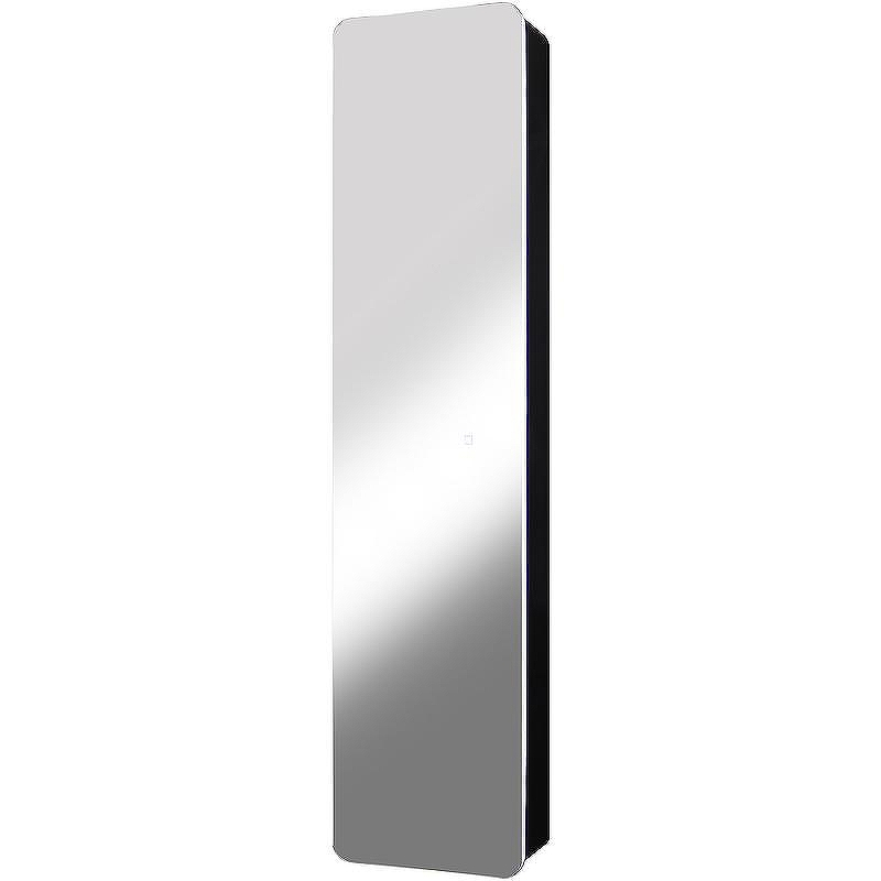 Зеркальный шкаф Континент Eltoro black LED 36 МВК112 с подсветкой Черный, купить, цена, заказать, магазин, доставка, скидка, промокод, купить, цена, заказать, магазин, доставка, скидка, промокод