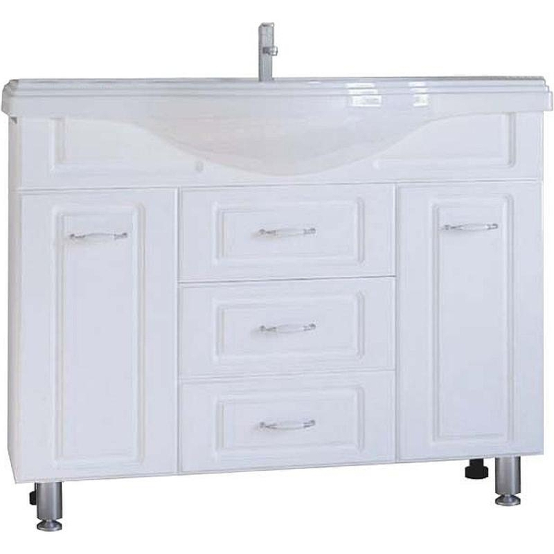 Тумба под раковину СанТа Монарх 105 700105 Белая, купить, цена, заказать, магазин, доставка, скидка, промокод, купить, цена, заказать, магазин, доставка, скидка, промокод