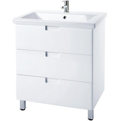 Тумба под раковину Bellezza Пегас 80 4630413140015 Белая