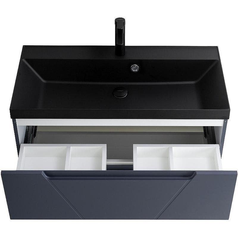 Тумба под раковину BelBagno Vittoria 100 VITTORIA-1000-2C-SO-GO-P подвесная Grigio Opaco, купить, цена, заказать, магазин, доставка, скидка, промокод, купить, цена, заказать, магазин, доставка, скидка, промокод