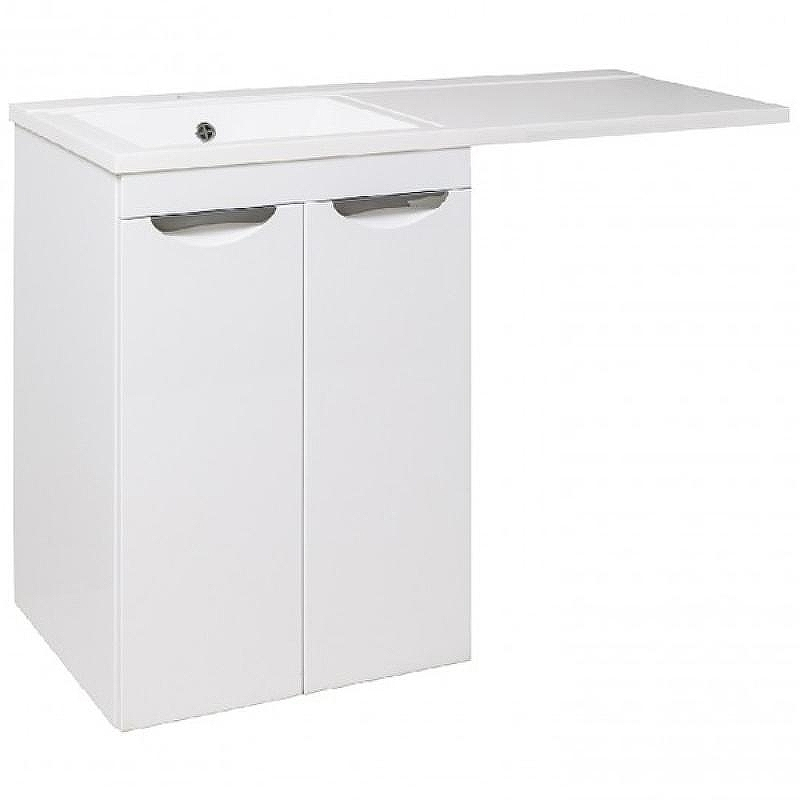 Тумба под раковину Runo Лира 120 УТ000003443 Белая, купить, цена, заказать, магазин, доставка, скидка, промокод, купить, цена, заказать, магазин, доставка, скидка, промокод