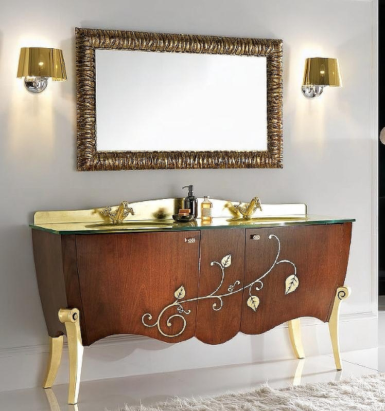 Зеркало Cezares Cavalli 120 CAVALLI 1200x30x750 Noce Foglia oro, купить, цена, заказать, магазин, доставка, скидка, промокод, купить, цена, заказать, магазин, доставка, скидка, промокод