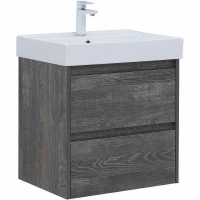 Тумба с раковиной Aquanet Nova Lite 60 305233 подвесная Дуб серый, купить, цена, заказать, магазин, доставка, скидка, промокод, купить, цена, заказать, магазин, доставка, скидка, промокод