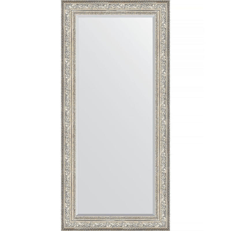 Зеркало Evoform Exclusive 170х80 BY 3608 с фацетом в багетной раме - Виньетка серебро 109, купить, цена, заказать, магазин, доставка, скидка, промокод, купить, цена, заказать, магазин, доставка, скидка, промокод