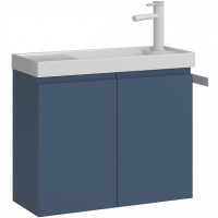Тумба с раковиной Orka Ferla 60 5004323 подвесная Синяя матовая, купить, цена, заказать, магазин, доставка, скидка, промокод, купить, цена, заказать, магазин, доставка, скидка, промокод
