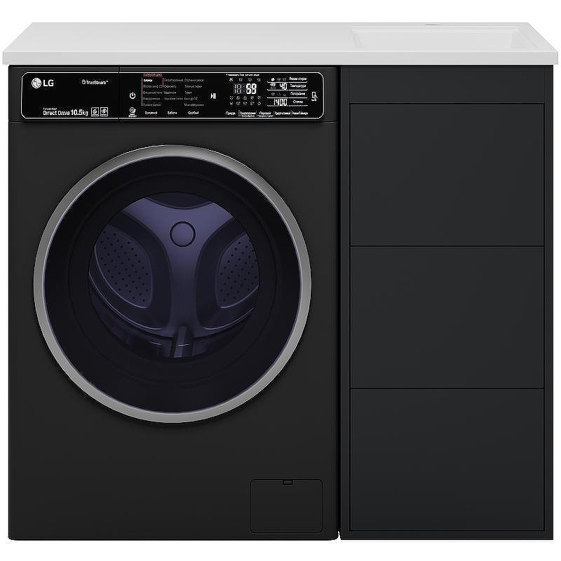 Тумба под раковину Brevita Grafit 100 GRA-01040-013Я Графит матовый, купить, цена, заказать, магазин, доставка, скидка, промокод, купить, цена, заказать, магазин, доставка, скидка, промокод