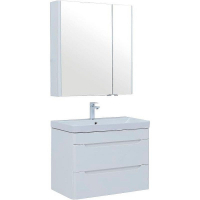Комплект мебели для ванной Aquanet София 80 274199 подвесной Белый глянец, купить, цена, заказать, магазин, доставка, скидка, промокод, купить, цена, заказать, магазин, доставка, скидка, промокод