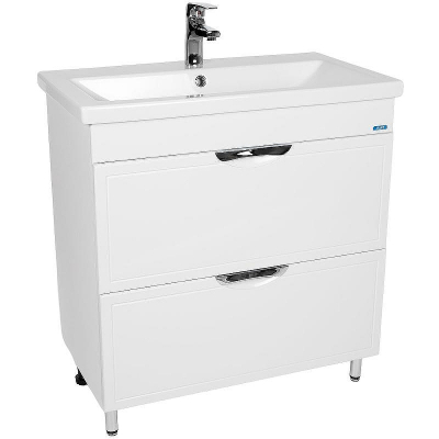 Тумба под раковину VIANT Лима 80 VLIM80CO-T2Y Белая