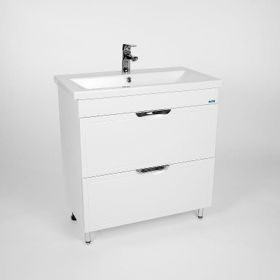 Тумба под раковину VIANT Лима 80 VLIM80CO-T2Y Белая