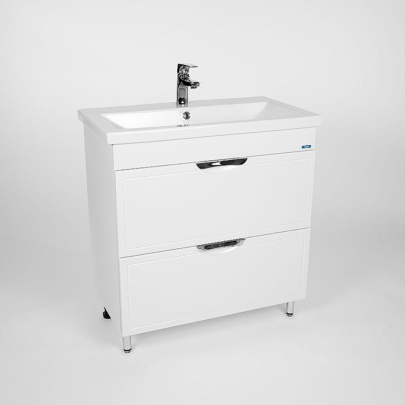 Тумба под раковину VIANT Лима 80 VLIM80CO-T2Y Белая, купить, цена, заказать, магазин, доставка, скидка, промокод, купить, цена, заказать, магазин, доставка, скидка, промокод