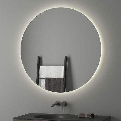 Зеркало Evoform Ledshine d100 BY 2547 с подсветкой 27 W - без выключателя - нейтральный белый свет