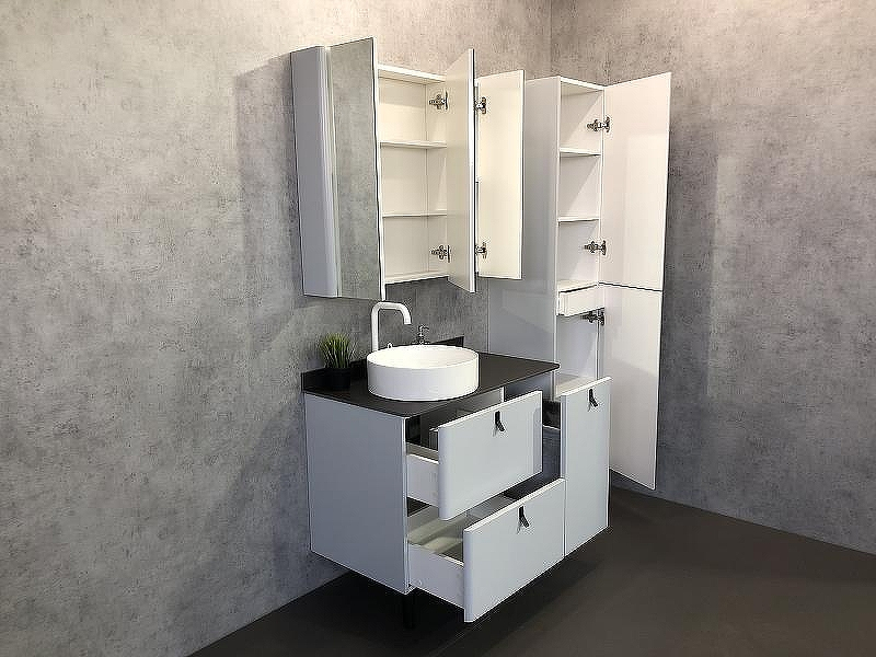 Зеркальный шкаф Comforty Сорренто 90 00-00001968 Светло серый, купить, цена, заказать, магазин, доставка, скидка, промокод, купить, цена, заказать, магазин, доставка, скидка, промокод