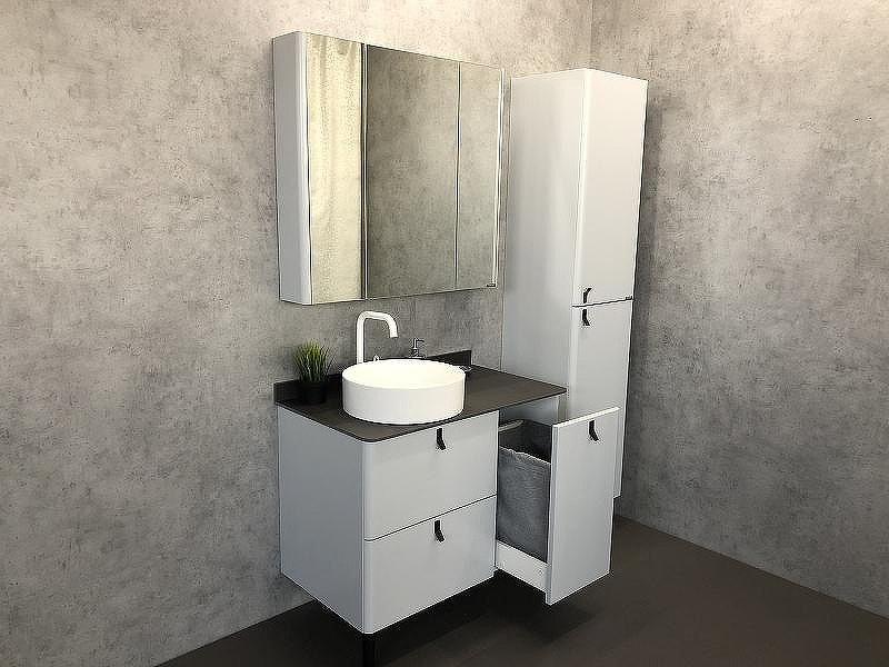 Зеркальный шкаф Comforty Сорренто 90 00-00001968 Светло серый, купить, цена, заказать, магазин, доставка, скидка, промокод, купить, цена, заказать, магазин, доставка, скидка, промокод