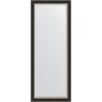 Зеркало Evoform Exclusive Floor 198х79 BY 6185 с фацетом в багетной раме - Черное дерево с золотом 71, купить, цена, заказать, магазин, доставка, скидка, промокод, купить, цена, заказать, магазин, доставка, скидка, промокод