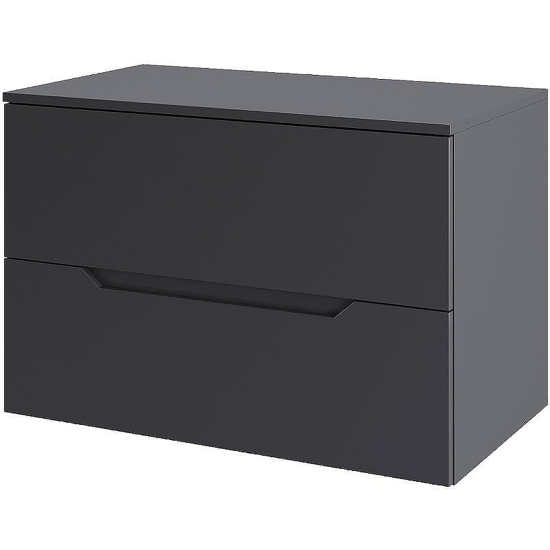 Тумба под раковину Orange Line 80 Li-80TugMDF подвесная Графит матовый, купить, цена, заказать, магазин, доставка, скидка, промокод, купить, цена, заказать, магазин, доставка, скидка, промокод