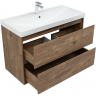 Тумба под раковину Aquanet Милан 100 336380 подвесная Дуб рустикальный, купить, цена, заказать, магазин, доставка, скидка, промокод, купить, цена, заказать, магазин, доставка, скидка, промокод