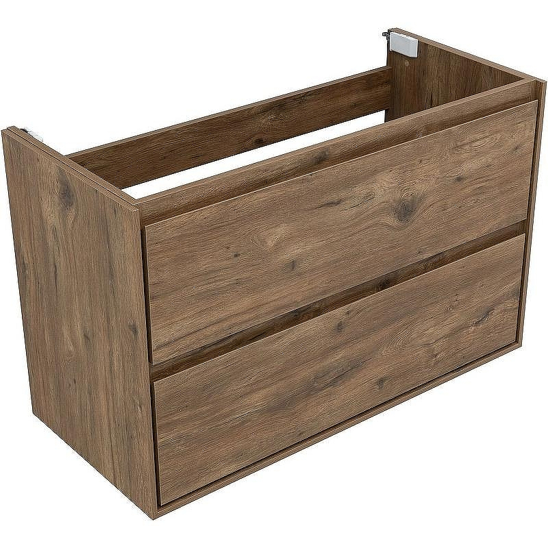 Тумба под раковину Aquanet Милан 100 336380 подвесная Дуб рустикальный, купить, цена, заказать, магазин, доставка, скидка, промокод, купить, цена, заказать, магазин, доставка, скидка, промокод